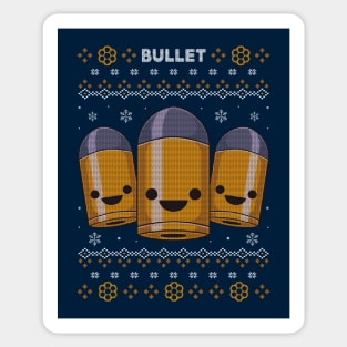 Bullets Christmas Sticker